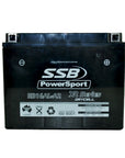 MOTORCYCLE AND POWERSPORTS BATTERY (YB16AL-A2) AGM 12V 16AH 270CCA BY SSB HIGH PERFORMANCE
