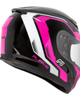 RJAYS GRID Helmet - Gloss Blk/Pink