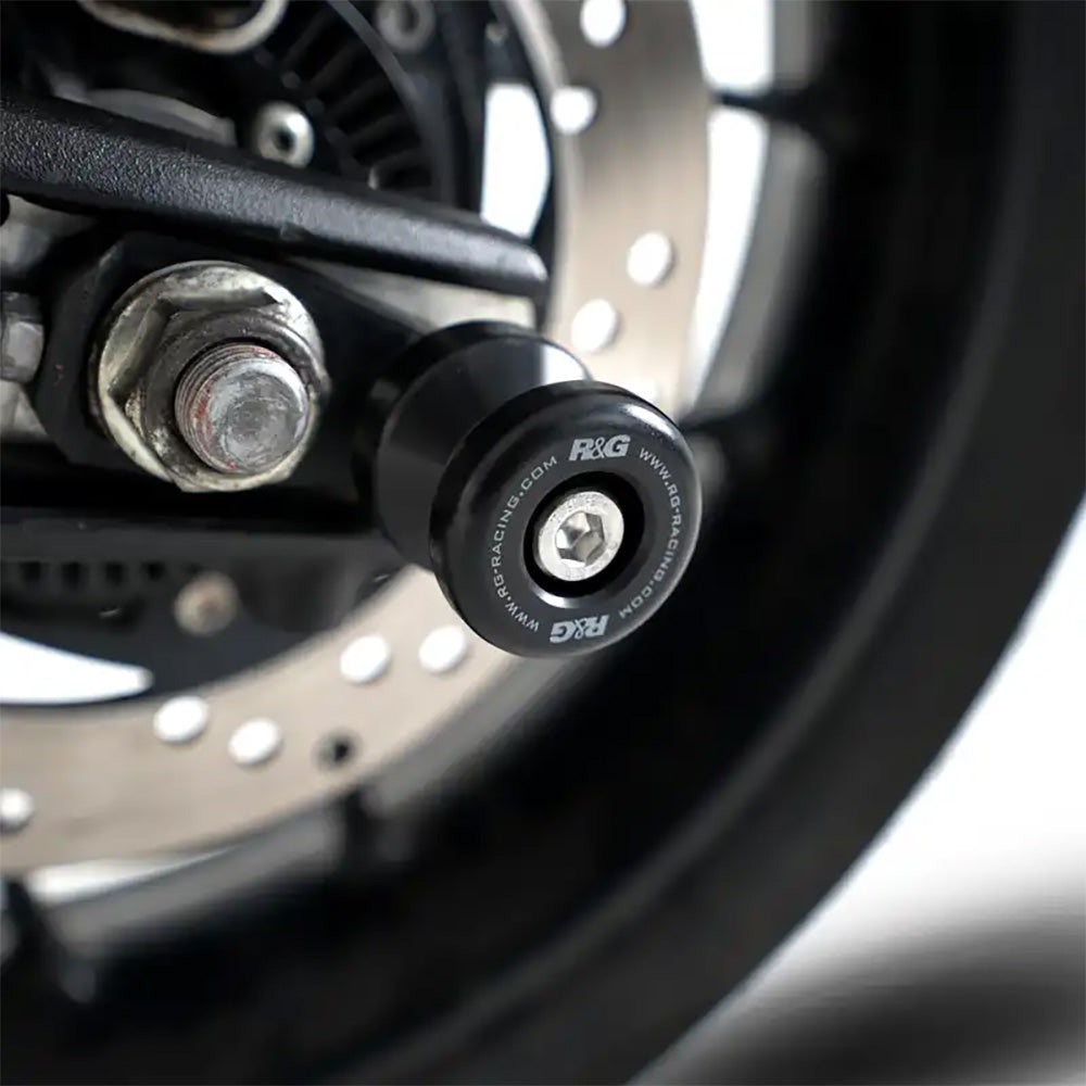 Cotton Reels for the Triumph Speed 400 24- Scrambler 400 X 24- Black R&amp;G