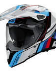 AIROH Commander 2 - SKIP - White Red Gloss