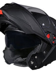SMK Gullwing System Helmet - Matte Black