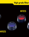 NITECOTE RED FILTER FOR 25.4MM TORCH