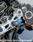 QLM-FSM-2 Quad Lock Fork Stem Mount + Quad Lock Case (sold separately)
