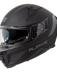 RJAYS DOMINATOR III Helmet - Solid Matt Blk | Internal Sun-Shield