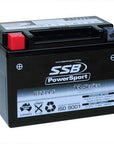 MOTORCYCLE AND POWERSPORTS BATTERY (YTZ14-S) AGM 12V 11.2AH 340CCA SSB HIGH PERFORMANCE