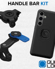 Samsung Galaxy S24FE Handlebar Mount Kit Quad Lock