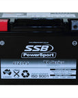 MOTORCYCLE AND POWERSPORTS BATTERY (YTZ14-S) AGM 12V 11.2AH 340CCA SSB HIGH PERFORMANCE