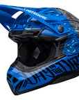 Bell MOTO-10 SPHERICAL Fasthouse DITD LE Blue/Grey