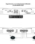 CERWIN VEGA AMPLIFIER CVP SERIES 2CH 60W RMS X 2 @ 4OHM / 85W RMS X 2 @ 2OHM