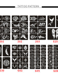 FORMULA AIRBRUSH WATERPROOF STENCIL BOOK 20PG