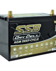 AGM BATTERY DEEP CYCLE DUAL PURPOSE 12V 130AH 1000CCA BY SSB (31X MF) ULTRA HIGH PERFORMANCE