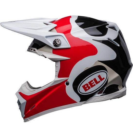 Bell MOTO-9S FLEX Hello Cousteau Reef White/Red