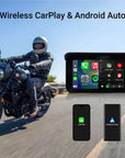 OTTOCAST WIRELESS CARPLAY & ANDROID AUTO 5" SCREEN + CAMERAS FOR MOTORCYCLES IPX7