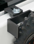 TIRE WEDGE WHEEL GUIDE HOLDER - MOTOR/MOUNTAIN BIKE DESIGNED TO STOP FRONT TIRE SLIDING IN TRANSPORT