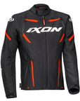 Ixon STRIKER Jacket Blk/Wht/Red - Sport Textile