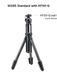 HEIPI VISION 3-IN-1 CARBON FIBER TRAVEL TRIPOD TWIST QUICK RELEASE