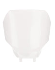 White YZF450 Front Number plate Acerbis