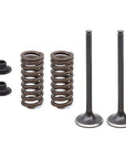 EXHAUST VALVE KIT PSYCHIC MX INCLUDES 2 VALVES, 2 SPRINGS, RETAINERS & SEATS