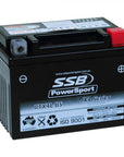 MOTORCYCLE AND POWERSPORTS BATTERY (YTX4L-BS) AGM 12V 3AH 105CCA SSB HIGH PERFORMANCE