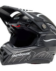 Bell MOTO-10 SPHERICAL Fasthouse Raven Matte Black/White