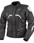 RJAYS VOYAGER 6 Ladies Jacket Blk/Wht - WP Touring