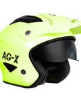 RXT AG-X Farm Helmet - Fluro Yellow