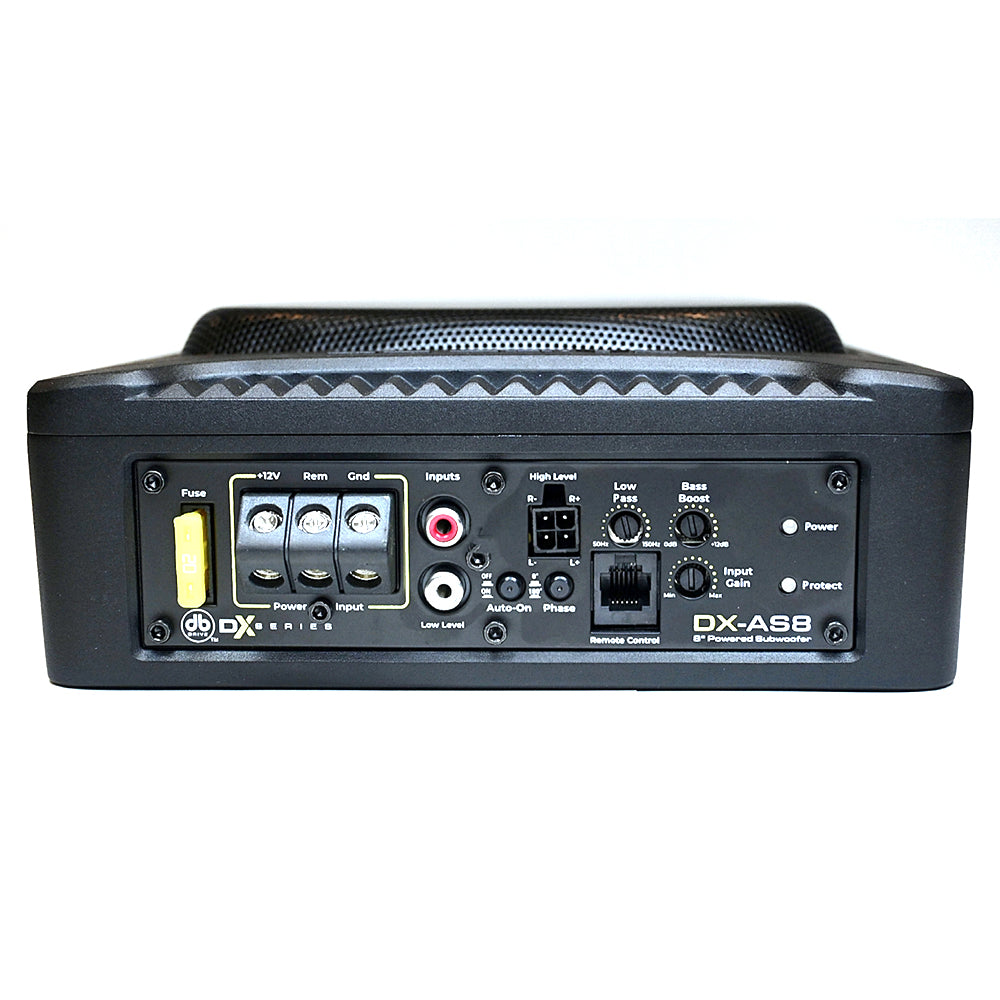 DB DRIVE 8" UNDERSEAT ACTIVE SUBWOOFER 150W RMS