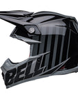 Bell MOTO-9S FLEX Sprint Matte/Gloss Black/Grey