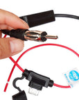 UNIVERSAL AM/FM SIGNAL AMPLIFIER ANTI-INTERFERENCE AERIAL BOOSTER