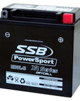 MOTORCYCLE AND POWERSPORTS BATTERY (YB9L-B) AGM 12V 9AH 200CCA BY SSB HIGH PERFORMANCE