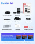 VIOFO DASHCAM A229 PLUS 2K FRONT + 2K REAR 5GHZ WIFI + GPS