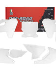 PLASTICS KIT RTECH 7 PIECE WHITE HUSQVARNA TC FC FS FX TX