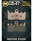 BRAKE PADS REAR METAL GEAR