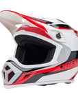 Bell MX-9 MIPS Rift Red/White