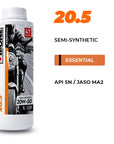 IPONE 20.5 - Semi Synthetic 4T Oil - Orange Belt in Essential Motor Oil