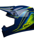 Bell MX-9 MIPS Zone Gloss Navy/Retina