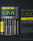 NITECORE INTELLIGENT BATTERY CHARGER USB FOUR SLOT CHARGER