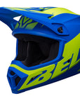 Bell MX-9 MIPS Disrupt Matte classic Blue/Hi-Viz Yellow