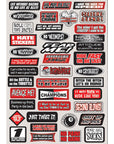 FX07-68012 Factory Effex Fun Phrases Sticker Sheet