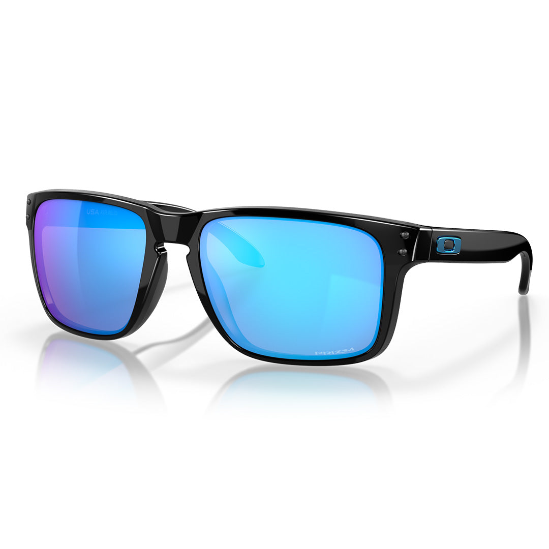 0OO941794170359 Oakley Holbrook XL Sunglasses Polished Black Frame with PRIZM Sapphire Lens