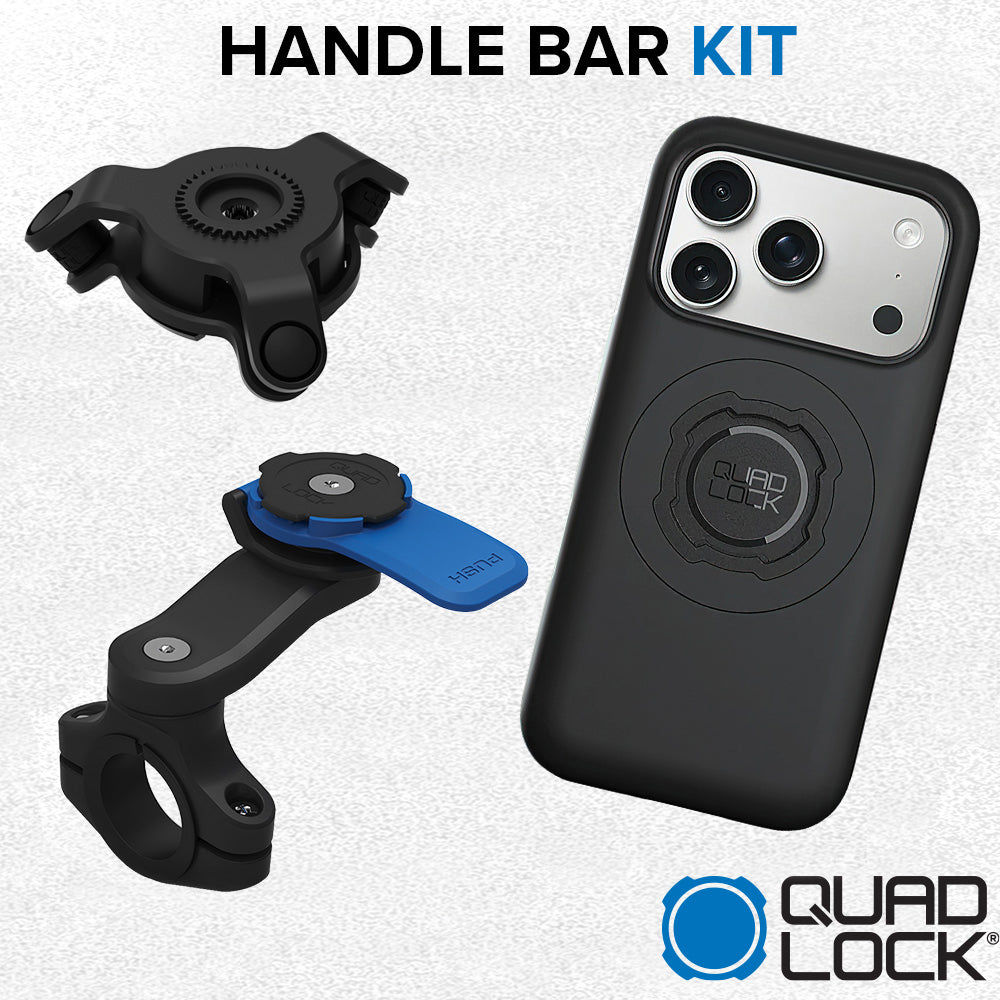iPhone 17 Pro Max Handlebar Mount Kit Quad Lock