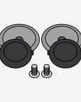 Visor Plates Helios Black Airoh