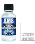 AIRBRUSH PAINT ULTRA CLEAR COAT 2K SET FOR SCALE MODELS