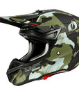 O'Neal 5SRS CAMO Helmet - Black/Green