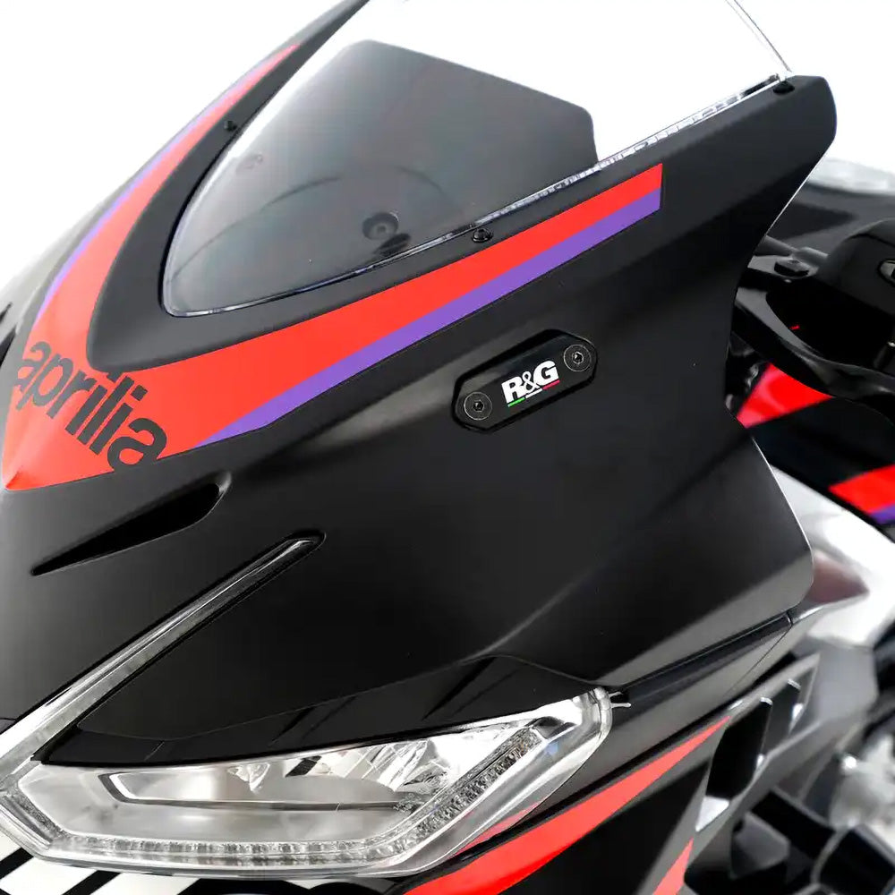 Mirror Blanking Plates for Aprilia RS457 24- R&amp;G