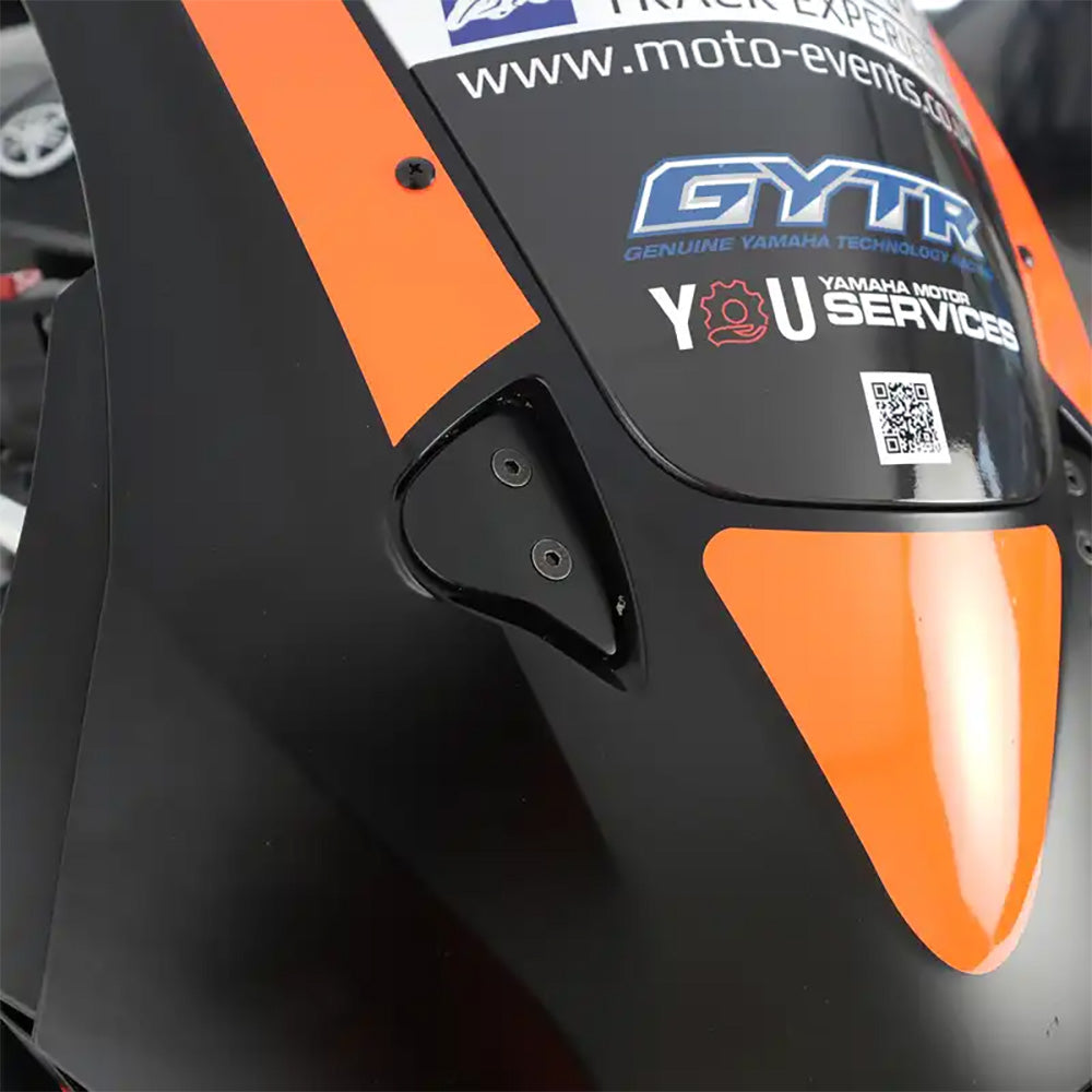 Mirror Blanking Plates for Yamaha YZF-R9 25- Black R&amp;G