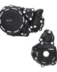 X-Power Engine Case Cover Kit Black Suzuki DR-Z4S