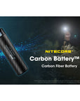 NITECORE LI-ION RECHARGEABLE USB C BATTERY 6000MAH 3.6V