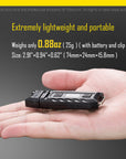 NITECORE RECHARGEABLE LED KEY-CHAIN FLASHLIGHT