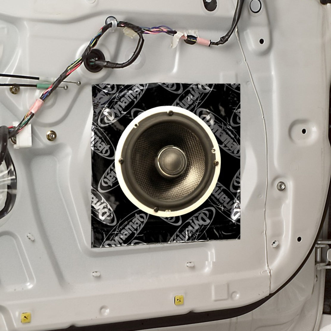 DYNAMAT XTREME SPEAKER KIT SOUND DEADENING (254MM x 254MM x 1.72MM) - 2 SHEET PACK